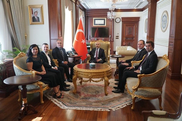 Vali Mahmut Demirtaş'a nezaket ziyareti